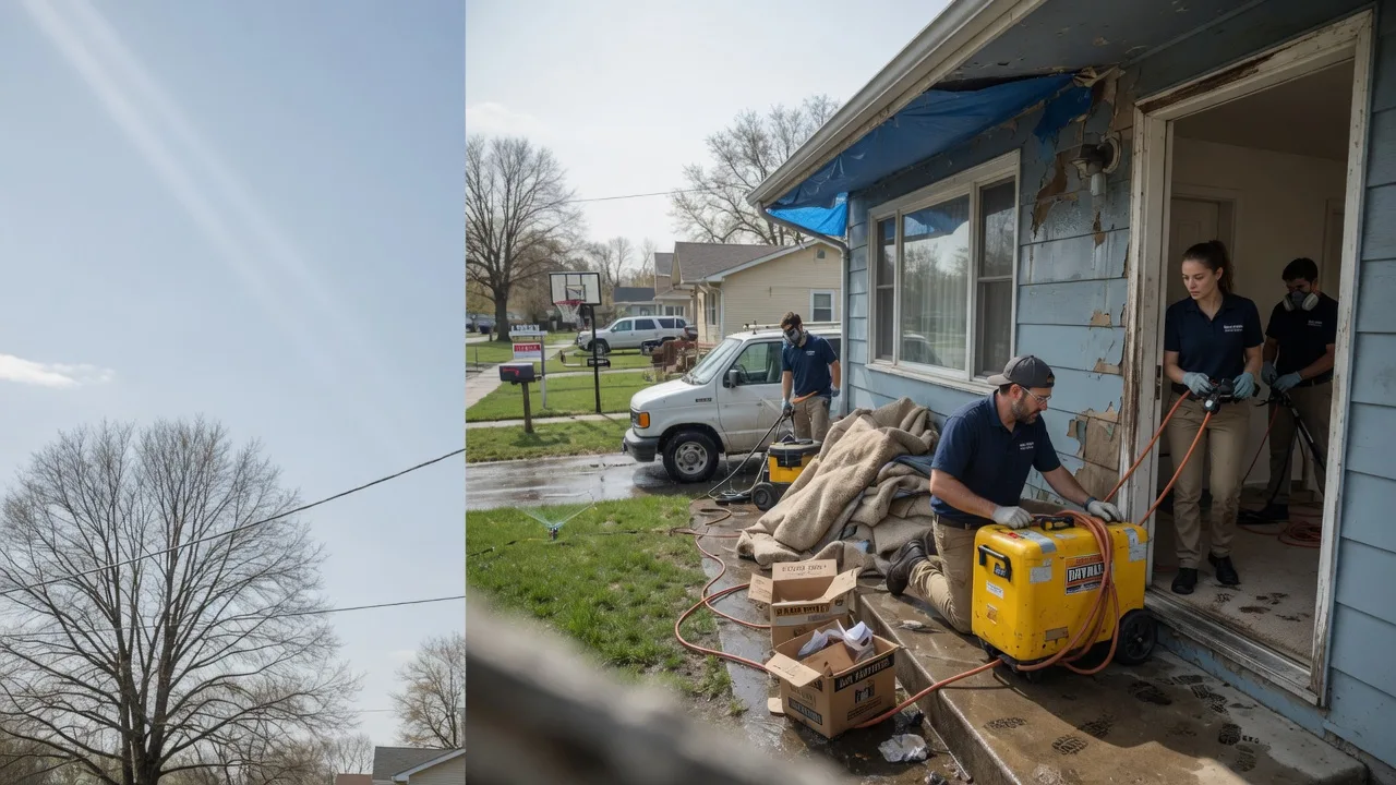 Basement Flood Cleanup in Glencoe, OH near me